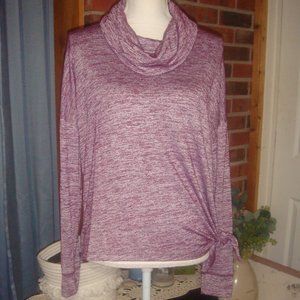 Cascade Sport Funnel Neck Tie Side Top S